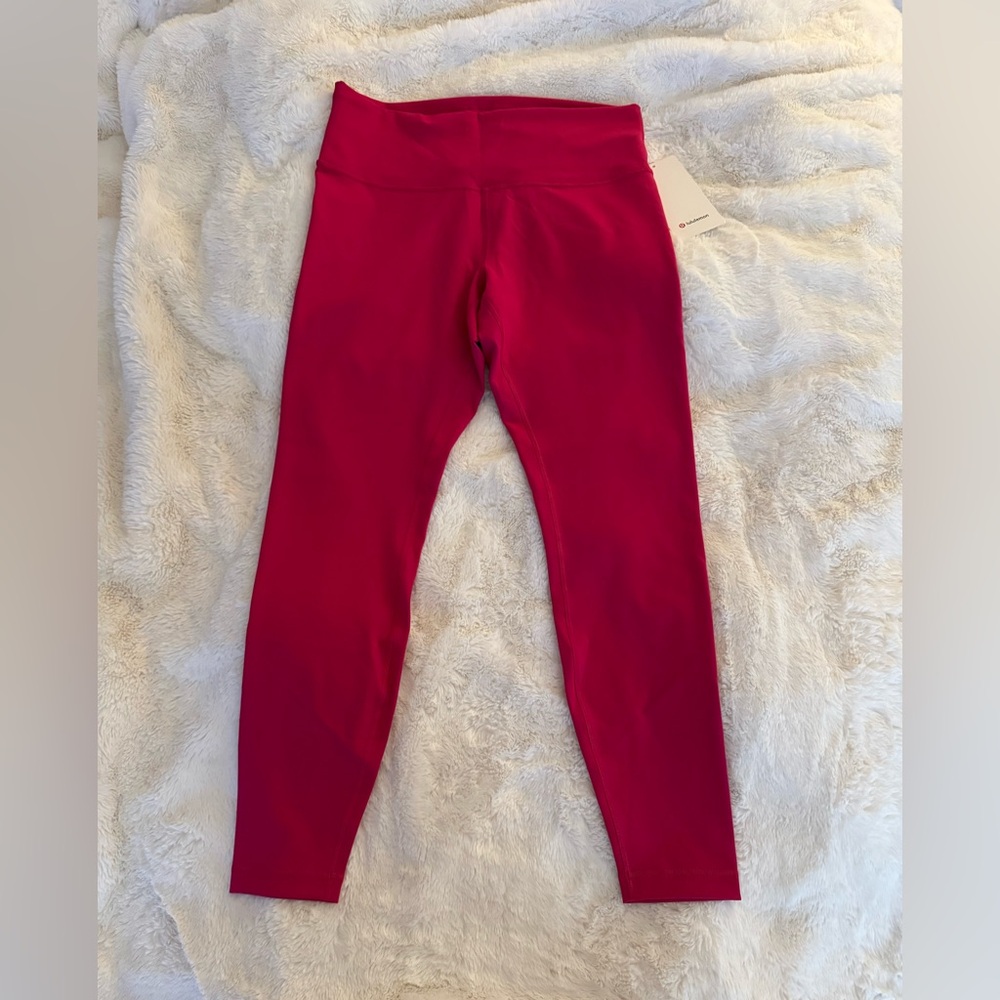 NWT lululemon Wunder Train HR Tight 28”, Passionate, 14 - Picture 9 of 16